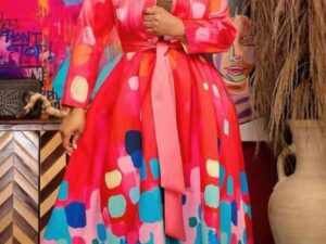COLORFUL DRESS