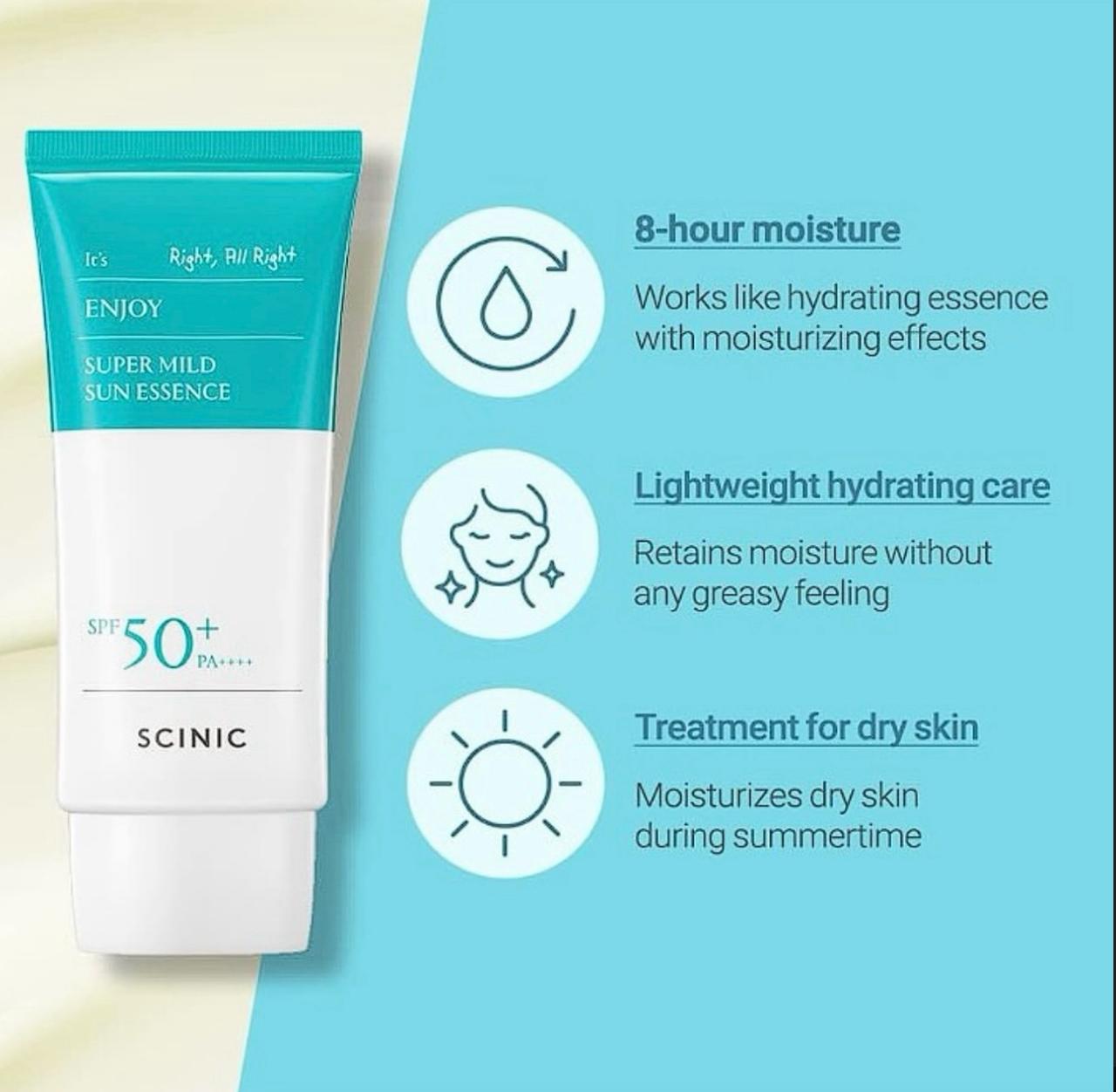 Scinic | Enjoy Super Mild Sun Screen SPF 50+ 50ml - Image 9